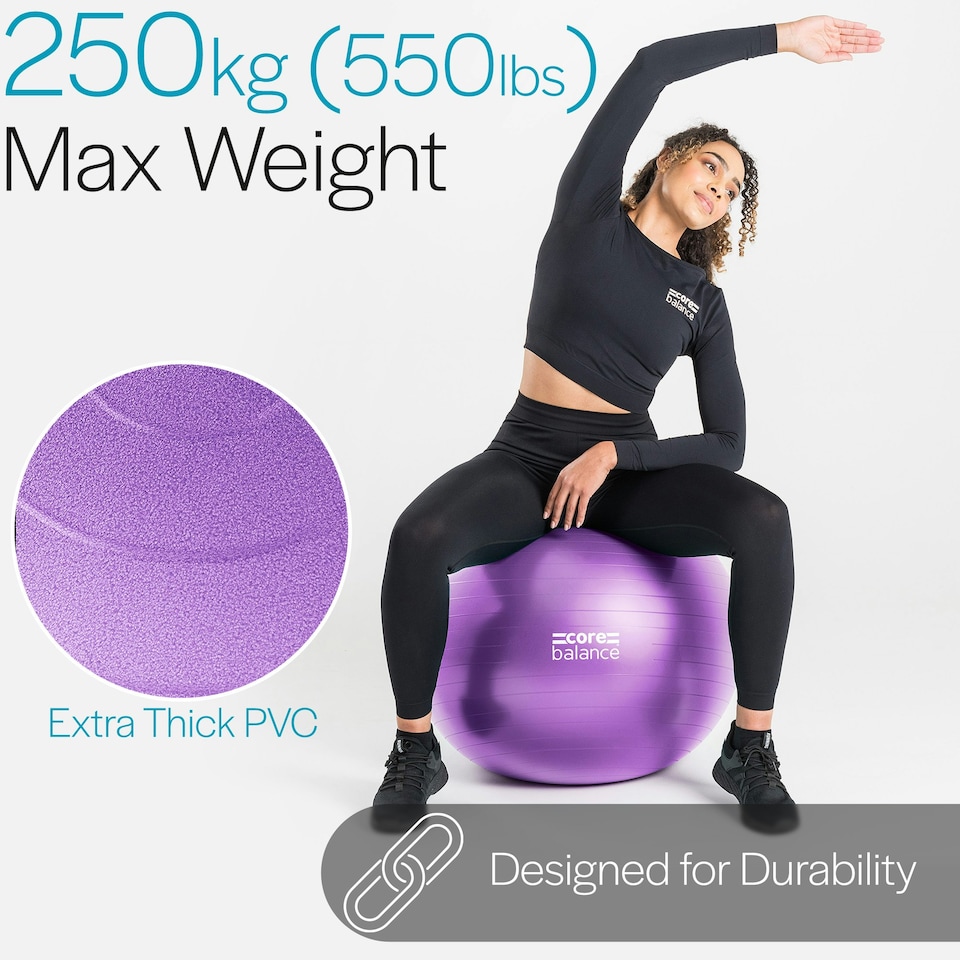 image 1 of Anti-Burst Gym Ball (75cm)