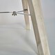 image 2 of ValueLights Clipper Light Wood Table Lamp Black Gold Shade