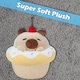 image 10 of Capybara Cup Cake Soft Toy Cute Plushie Huggable Cuddly Stuffed Toy 20cm Yellow