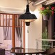 image 1 of Outsunny 2100W Outdoor Ceiling Mounted Halogen Electric Heater Hanging Patio Garden Warmer Light - Black