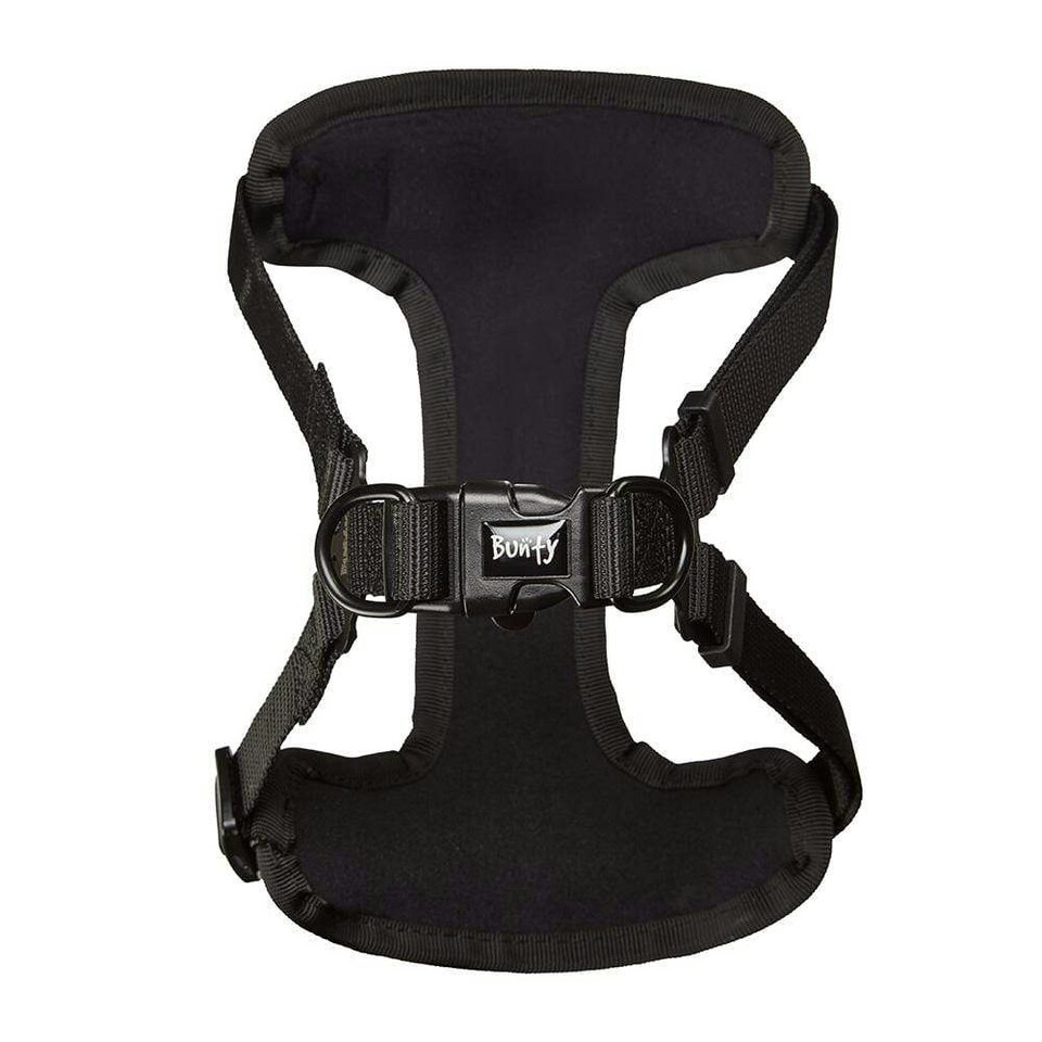 image 1 of Dog Harness - Bunty Strap 'N' Stroll Black | M