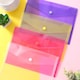 image 2 of Pack of 3 Just Stationery A4 Poly File Wallets Stud