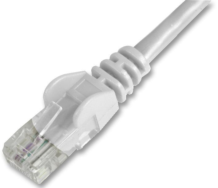 PRO SIGNAL - 20m White Cat5e Snagless UTP Ethernet Patch Lead