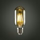 image 3 of ValueLights 5 Pack Vintage Filament E27 Amber Glass Radio Valve LED 4W Warm White 2700K 400lm Light Bulb