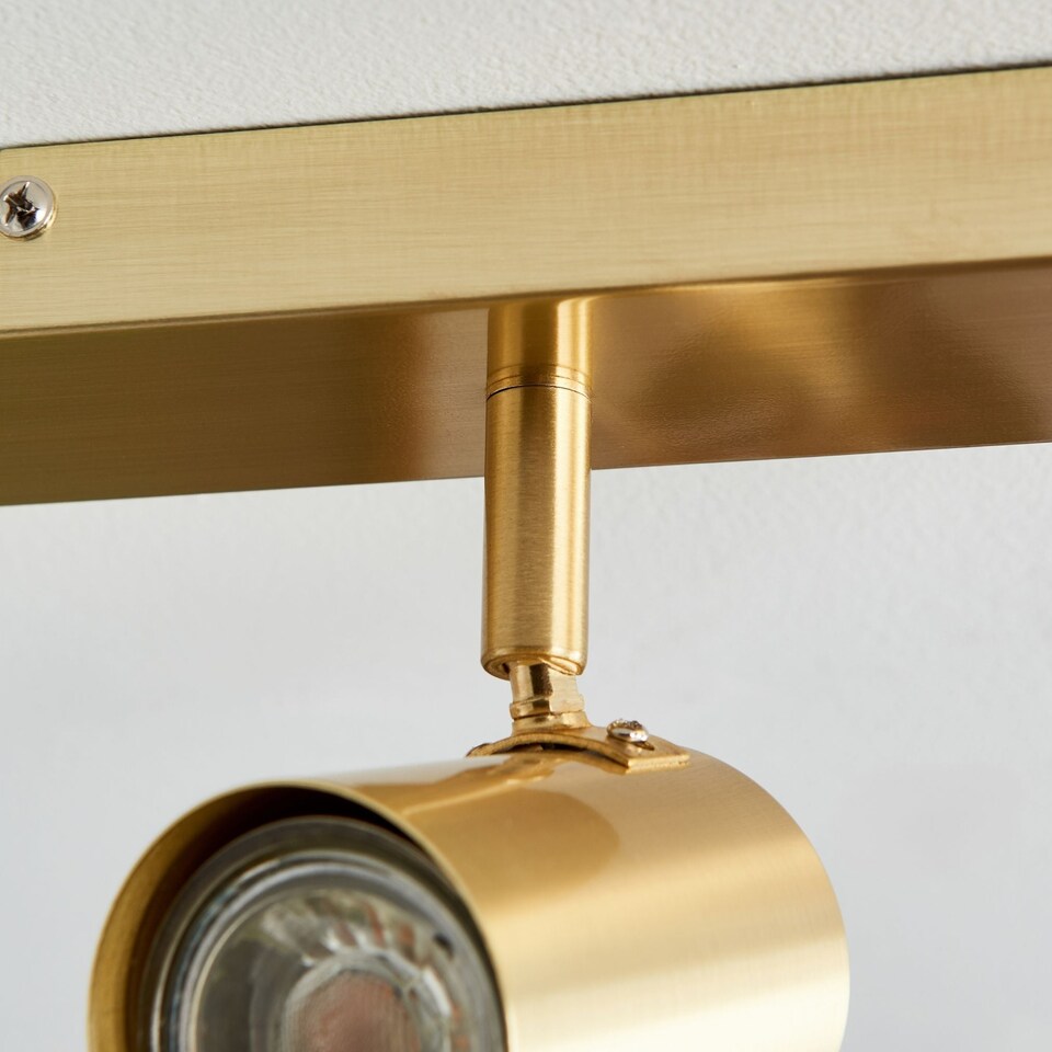image 1 of Hereford 4 Light Satin Gold Spotlight Bar