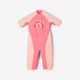 image 1 of Decathlon Baby UV Protection Wetsuit Kloupi Pink Rainbow Print