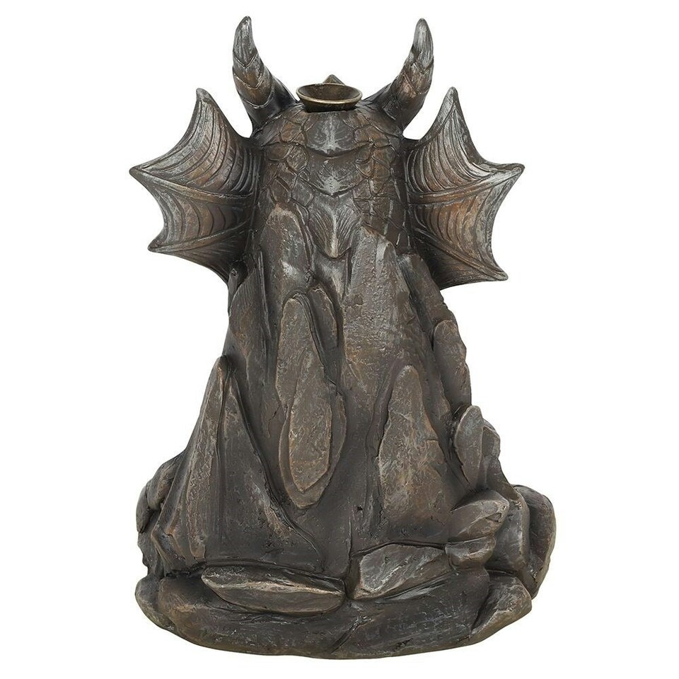image 1 of Something Different Dragon Backflow Incense Burner - Grey - One Size