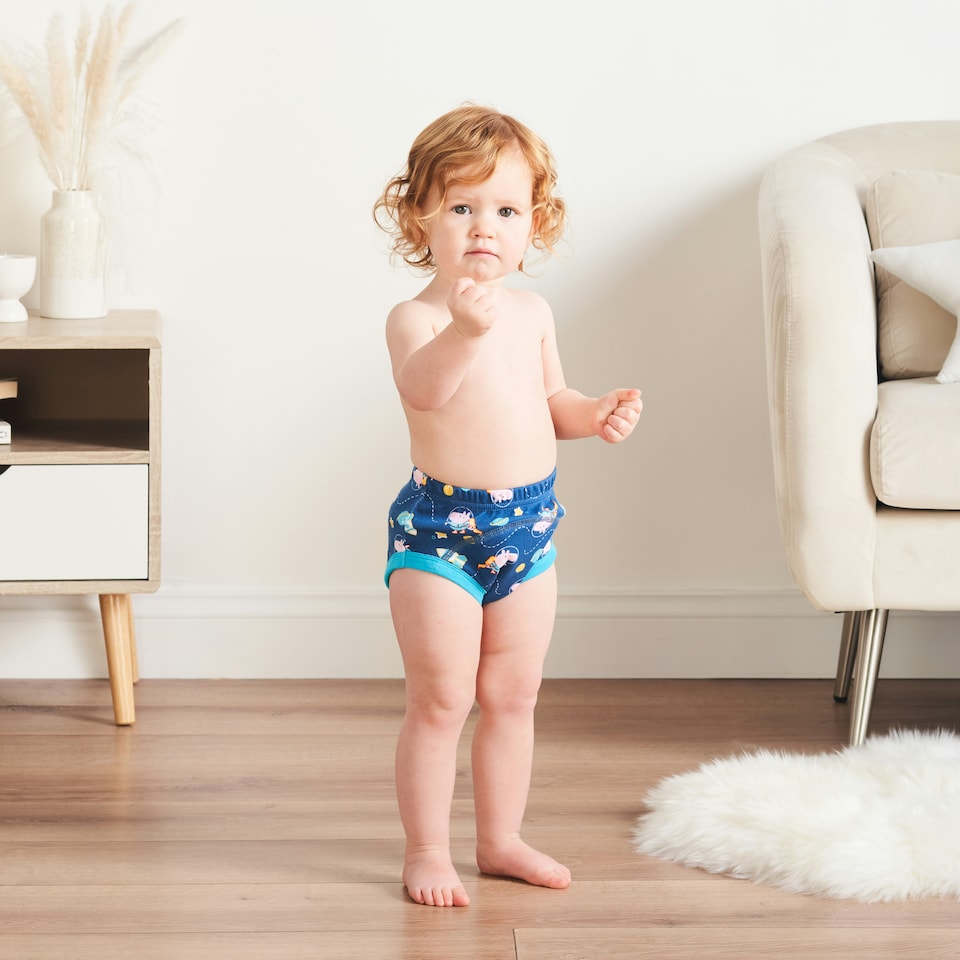 image 1 of Peppa Pig 3 Pack Reusable Potty Training Pants 18-24Months Blue