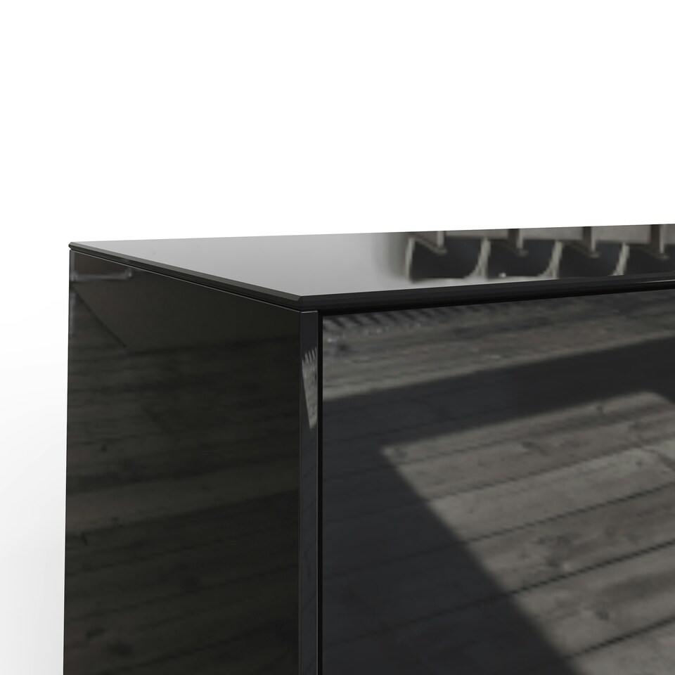 image 1 of Frank Olsen Intel 1500 Tv Cabinet Black | Black