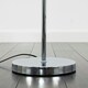 image 2 of ValueLights Modern 3 Way Polished Chrome And Clear Acrylic Floor Lamp