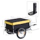 image 3 of New Bicycle Bike Cargo Wagon Trailer Cart Carrier Shopping Yellow and Black