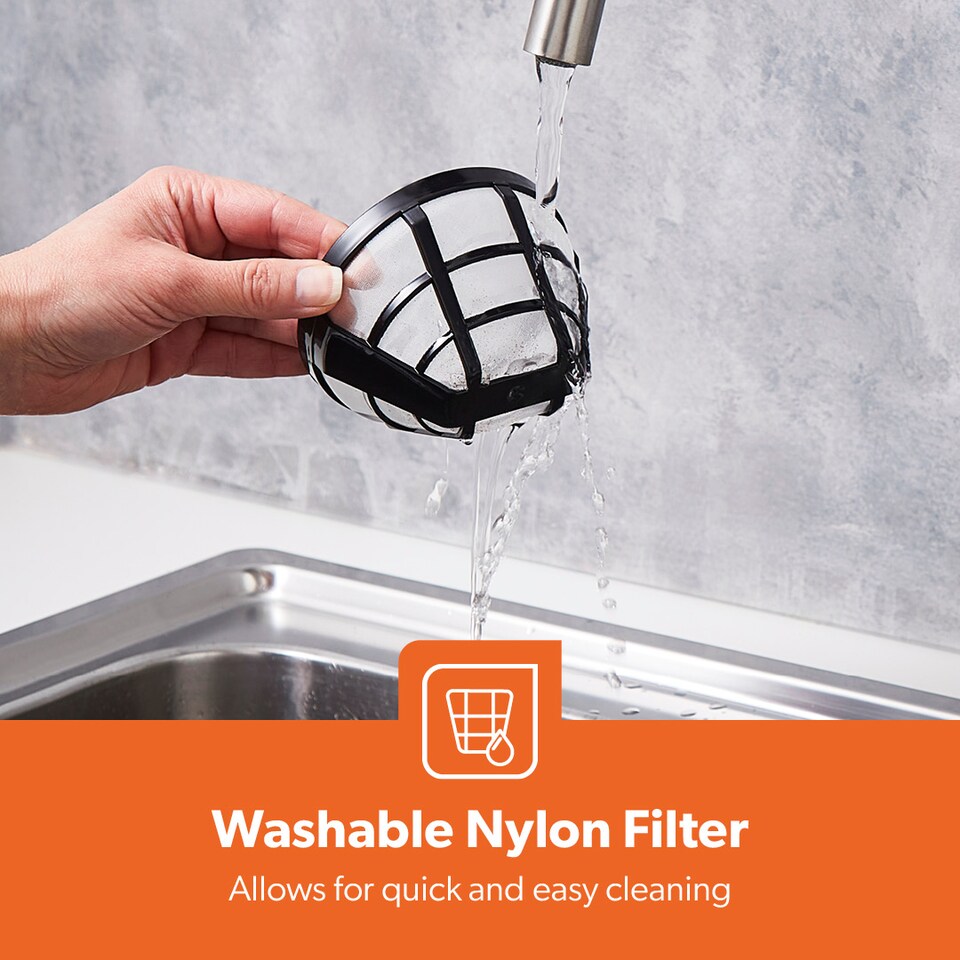 image 1 of GEEPAS 750ml Filter Coffee Machine 600W, Black