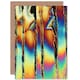 image 1 of Acid Crystals Abstract Electron Microscope Greetings Card