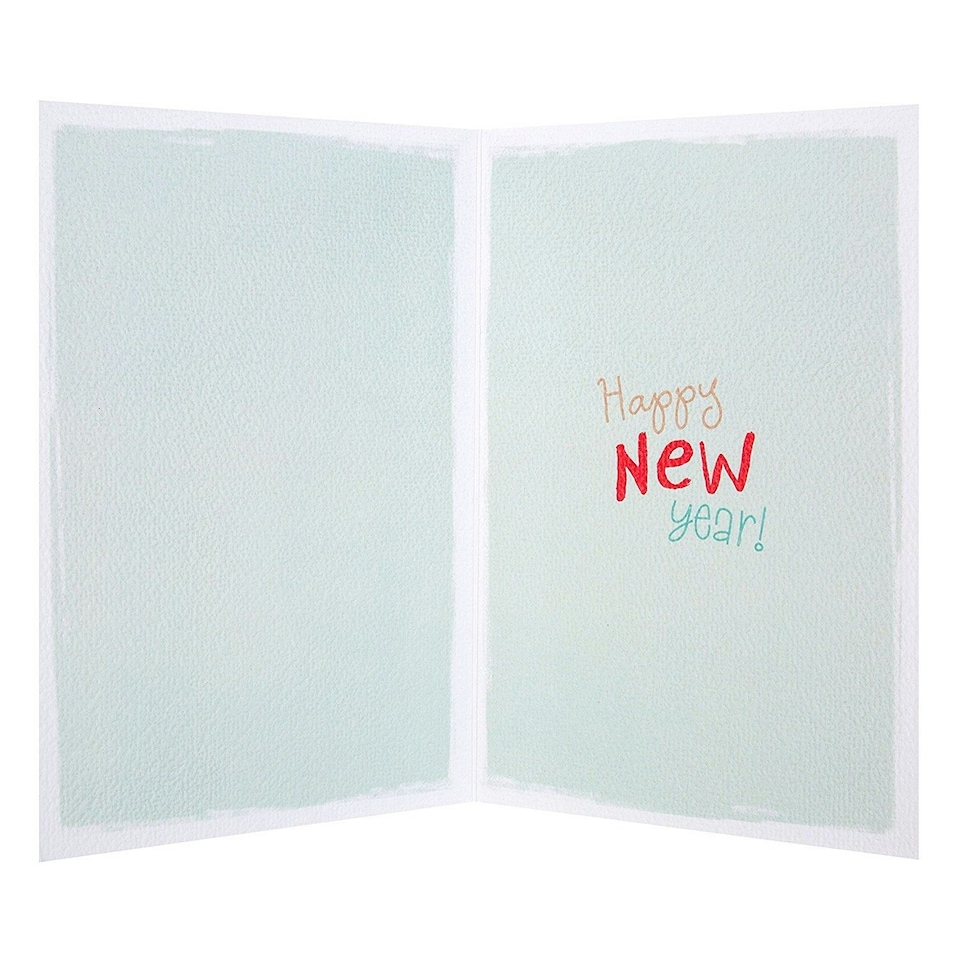 image 1 of New Year Card 'Party Paws Off'