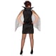 image 2 of Womens Vampire Dress Costume  Spiders Web | Black | black | XL | 1