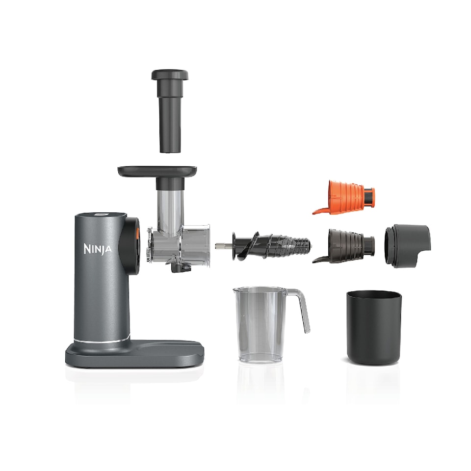 image 1 of Ninja Cold Press Juicer with Anti Clog Filter Black JC151UK