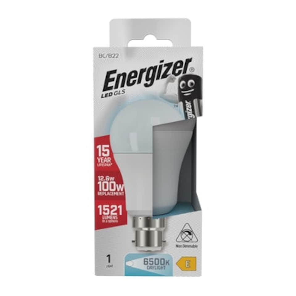 image 1 of Energizer LED GLS B22 1521lm 12.6W 6500K (Daylight) - Pack of 1