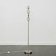 image 3 of ValueLights Traditional Style Brushed Chrome Double Twist Floor Lamp Base
