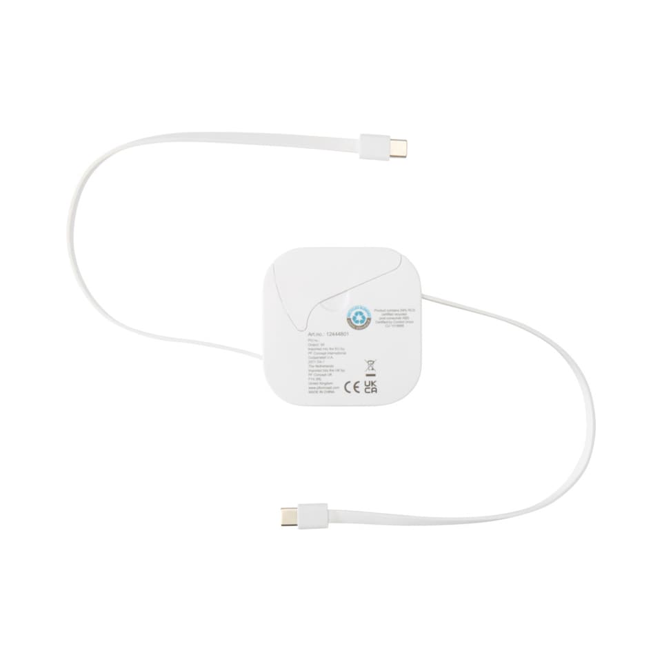 image 1 of Floso Gloas 5 in 1 Charging Cable | White | White | 1