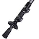 image 3 of Walker Lock Pole Pair Adjustable LeverLock Hiking Walking Trekking Outdoor | Black | Black | One Size | 2