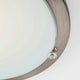 image 1 of ValueLights Cymbal Round Flush Silver Ceiling Light (Flush) | Chrome