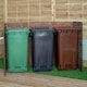 image 3 of 1.16m x 1.83m Triple Garden Patio Willow Wheelie Bin Screen Hideaway