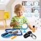 image 4 of Stylist Hairdresser Barber Salon Role Play Set with Working Hairdryer & Accessories for Kids