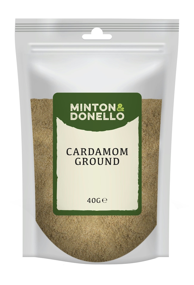 image 1 of Minton & Donello Ground Cardamom 10 x 40g