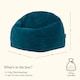 image 6 of Kids High Rest Beanbag Corduroy Teal | Green | Teal | 1