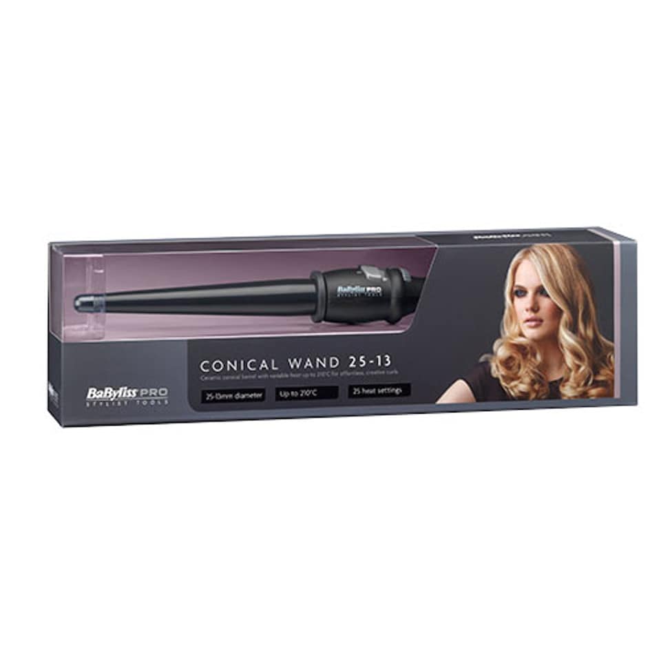 image 1 of BaByliss Pro Conical Wand 25-13 mm
