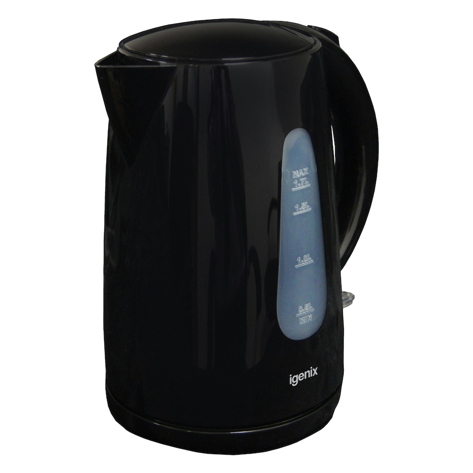 image 1 of Igenix IG7205, Cordless Jug Kettle, 1.7 Litre, 3000W, Black