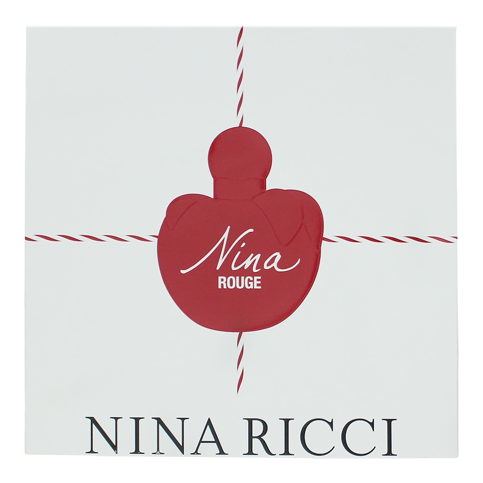image 1 of Nina Ricci Nina Rouge Eau de Toilette 50ml + 10ml Rollerball Gift Set For Her