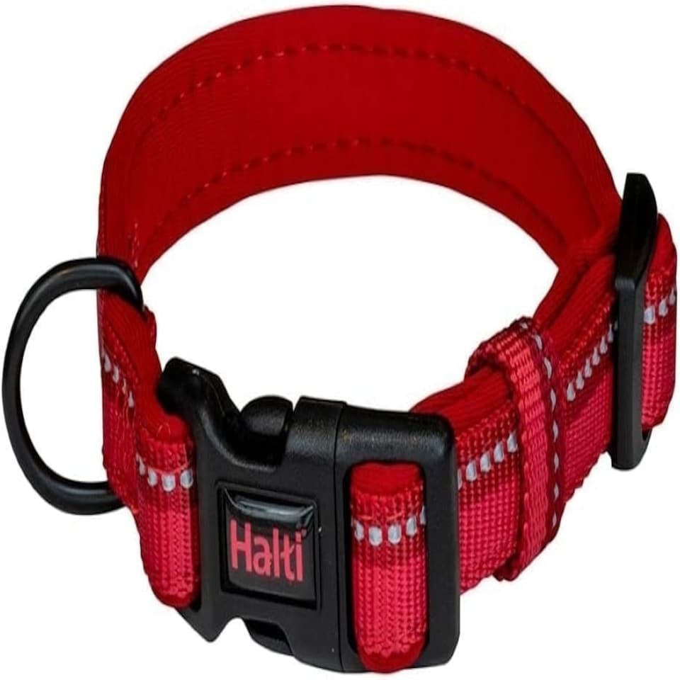 image 1 of HALTI Collar - Size Small - Red - For Small - Medium & Large Dogs