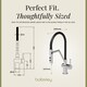 image 6 of Rana Kitchen Mono Mixer Tap - Single Lever Polished Chrome | Silver | Chrome | 1