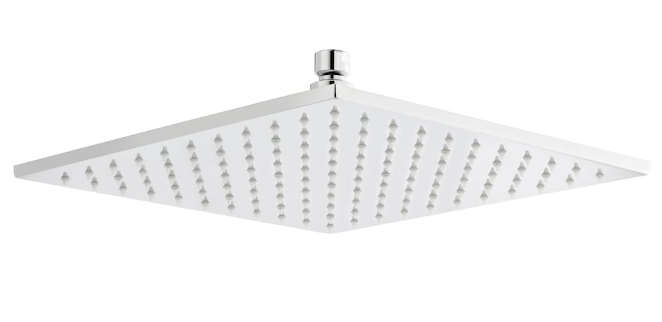 image 1 of Square LED Fixed Shower Head Chrome 200mm