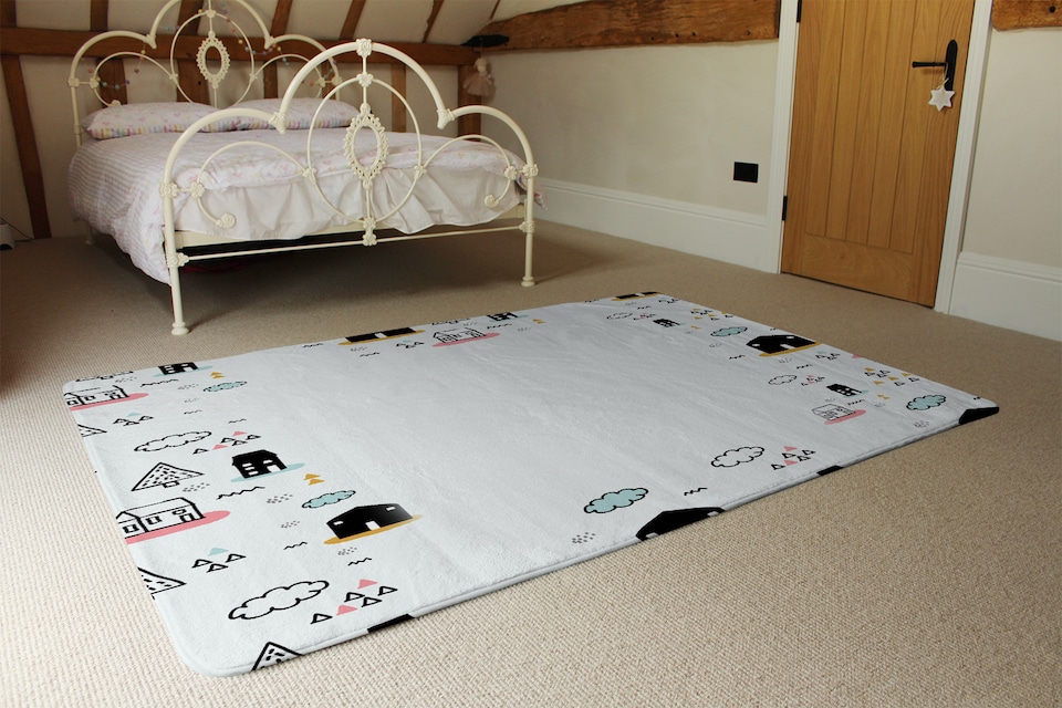 image 1 of Scandy Doodle Designer Rug | Multi