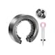 image 3 of Filter Cleaning Brush for Dyson Supersonic Hairdryer Attachment Tool Grey