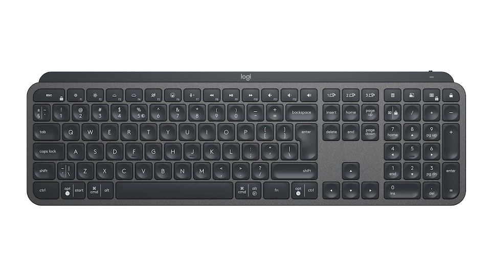 Logitech MX Keys for Business keyboard RF Wireless + Bluetooth UK International Graphite