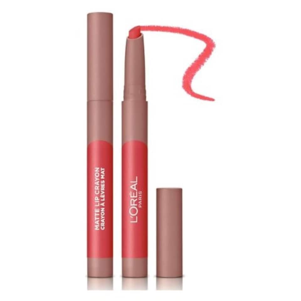 image 1 of L'Oreal Infallible Matte Lip Crayon Assorted Shades | Multi | Color: Hot Apricot 503 | 1