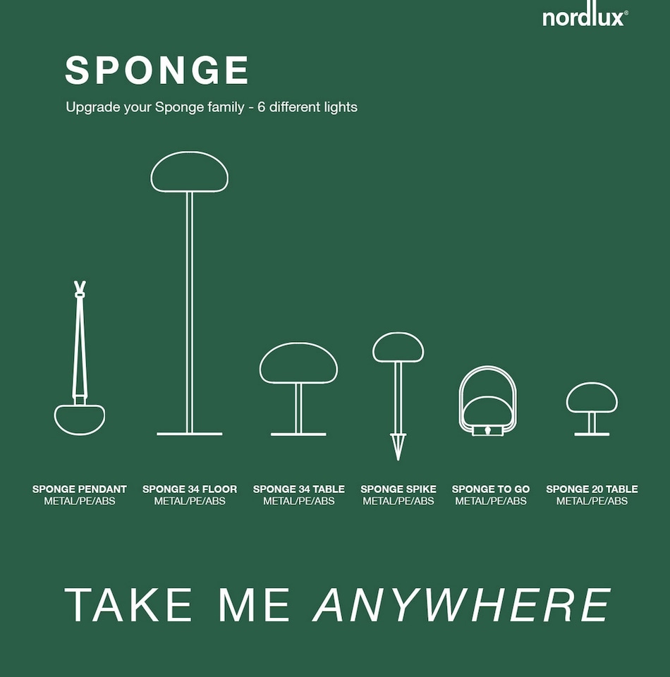 image 1 of Sponge Spike | Battery light | White