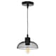 image 1 of Cassidy - Small Black Mesh Ceiling Pendant Light | Black | 1