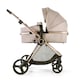 image 3 of Red Kite Push Me Pace i 2 in 1 Travel System with i-Size Car Seat - Latte | Brown | Latte | One Size | 1
