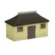 image 3 of Graham Farish Scenecraft Pagoda Shed & Store Chocolate/Cream (Pre-Built)