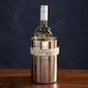 image 1 of Mother Of Pearl Inlay Design Wine Cooler