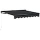 image 1 of Outsunny 3 x 2.5m Electric Awning with LED Light, Sun Canopies for Patio 