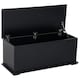image 1 of HOMCOM Ottoman Storage Box Chest Cabinet Keepsake With Lid Chipboard