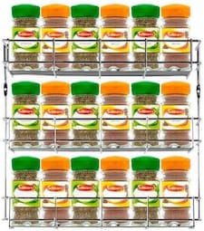 Neo 3 Tier Spice Rack For Kitchen Door Cupboard or Wall