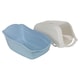 image 3 of Extra Large Enclosed Cat Litter Tray Filter Box Hooded Large Scoop Toilet Potty | Blue | 1