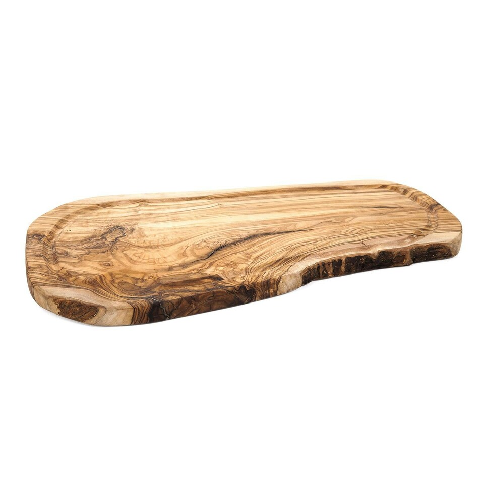 image 1 of Verano Spanish Ceramics Olive Wood Carving Board - 45cm Brown
