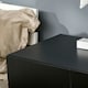 image 8 of HOMCOM Freestanding Storage Cabinet w/ Two Shelves Wooden Sideboard - Black